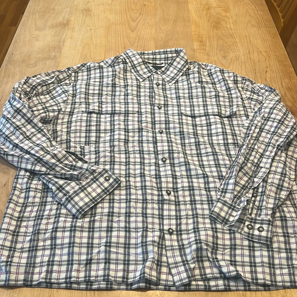 Men’s EMS Long Sleeve Lightweight Summer Camp Travel Hike Fish Shirt